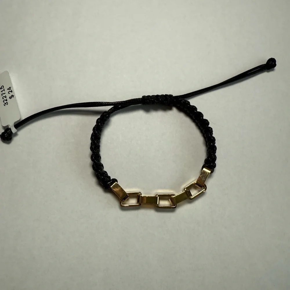 Nice & Bella Black and Gold Bracelet‎